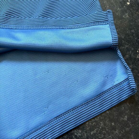 Grand Slam Golf Blue Thick Polyester Polo Shirt Mens Size XL Small Snares - Picture 7 of 9